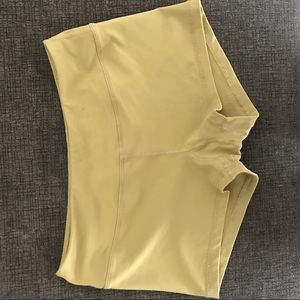 Army Green Savage Barbell Booty Shorts